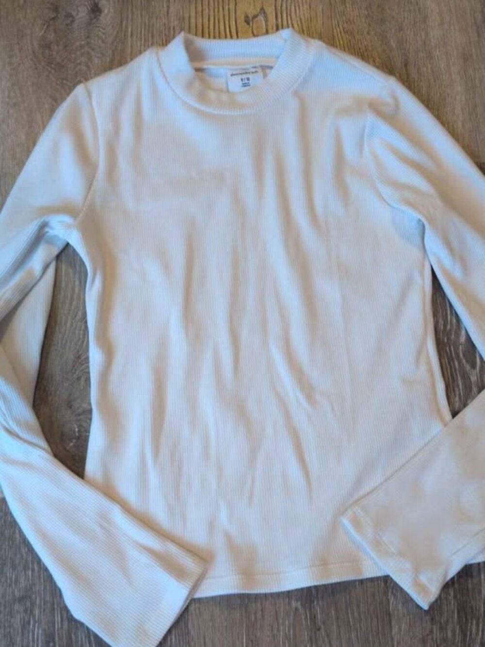 Abercrombie Kids Ribbed Long Sleeve Shirt 9/10